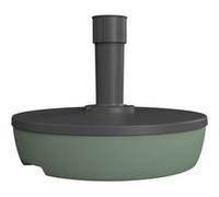 Pied De Parasol Eda Plastique Gris Et Laurier 32kg