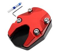 Pied de pied de moto - Plateau anti-sanctification | Accessoire de support latéral pour vélo | Plaque de pied pour la stabilité, la plaque de support de moto aide à