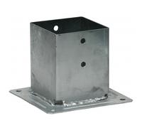 Pied de poteau carré sur platine - acier galvanisé - PPJBT70 SIMPSON Strong-Tie