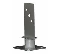 Pied de poteau en âme avec platine - hauteur 170 mm - galva - PPS170 SIMPSON Strong-Tie