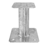 Pied de poteau fixe - Platine 130 x 130 mm - SIMPSON