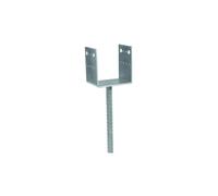 Pied de poteau en U à sceller - largeur 70 mm - PPD70/70G SIMPSON Strong-Tie