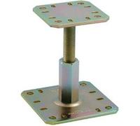 Dresselhaus Pied de poteau réglable Simpson 100-150 bichro 100x100 - 130x130