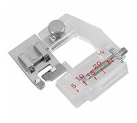 Pied De Presse à Ruban Réglable De 5 Mm à 20 Mm,Pied pour La Pose De Biais | Pied Snap-On Pour La Pose De Biais,Compatible Avec De Nombreuses Machines à Coudre