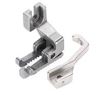 Pied de presseur avec coupeur High Low Synchronous Swekrone Machine Accessoires de machines à coudre 1/8 0,3 cm pour les machines à coudre multifonctionnelles ménagères
