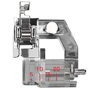 Pied de Reliure à Biais réglable pour Machine à Coudre de Haute qualité avec Guide de règle pour Coutures décoratives et Coutures Ouvertes, Compatible avec la Plupart des Machines