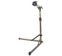 pied de réparation vélo M-WAVE avec pince étau tête rotative pieds pliable