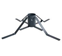 Pied de sapin 4 pieds fer plat anthracite tube 13 cm