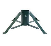 Pied de sapin 4 pieds fer plat vert sapin tube 11 cm Vert G