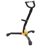 Pied de Saxophone,Pied de Saxophone en métal pliable et ajustable,Base métallique antidérapante pour Saxophone Alto Ténor,Pied de Saxophone Tripode,pour Saxphone Débutant Hautboïste