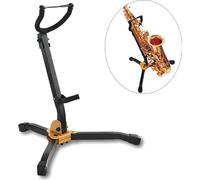 Pied de saxophone pliable pour saxophone alto ténor Conception de base triangulaire réglable en métal