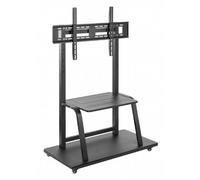 Pied de support - stand Gembird - TVS-100F-01 - TV Floor Stand with Caster Wheels 37-100 Black