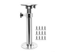 Pied de table amovible en alliage d'aluminium réglable en hauteur 450-700 mm pour caravane, camping-car, bateau, yacht