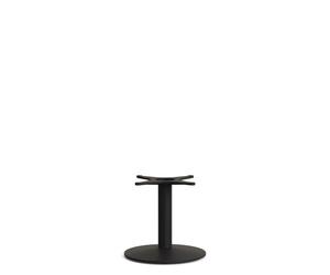 Pied de table auxiliaire Esilda avec base ronde en acier peint
