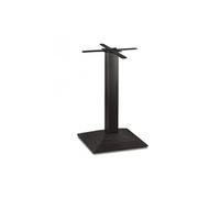 Pied de Table Carré Effet Escalier en Fonte - Bolero - - Fonte 425x425x720mm Gris