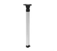 Pied de table de camping-car réglable en hauteur, réglable et télescopique, avec vis, 520-770 mm pour tables de salle à manger marines de caravane, bateau