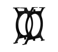 2x Pied de Banc Cadre en Y Fonte Support de Banc Jambe de Banc Meuble vidaXL