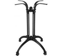 Pied de Table en Fonte pour Plateau Jusqu'à 800 mm - Bolero - - Fonte 620x620x720mm Gris G