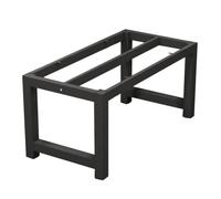 Pied de Table en Métal, Cadre Bureau Robuste, Cadre Table Basse D'ordinateur de Salle À Manger Industrielle, Pieds Meubles Rectangulaires, Base Bureau Moderne pour Cuisine(115x55x71cm)