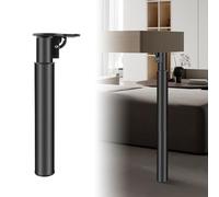 Pied De Table For Camping-car, Réglable En Hauteur Manuellement, Pieds Rétractables, Pliable, Idéal For Véhicules Utilitaires,Usage Domestique,Bateaux Et Yachts(Black,45-71cm/17.7-28in)