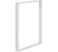 Pied de Table HOLZBRINK - Style Industriel - Blanc - 60x72cm - Profilés fermés 60x20mm