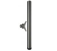 Pied de Table Logo 71 CM Réglable en Hauteur + 3 CM Support Inox Max 150 KG