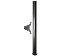 Pied de Table Logo 71cm Réglable en Hauteur Pied de Support BAR Chrome max.150Kg