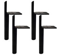 Pied de Table Pied Meuble Pieds De Meubles Pieds De Meubles en Métal,4 Pièces De Pieds De Canapé Modernes,Pieds De Table,Pieds D'Armoire,Pieds De Bureau,Pieds De Meubles De Remplacement BRIC