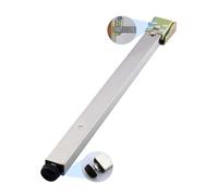 Pied de table, pied pliant, support à manger suspendu au mur, en métal, réglable for meuble TV, d'ordinateur portable(45cm(17.7in))