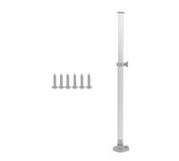 Pied de table pliable réglable pour caravane, bateau, couverture familiale, camping-car et camping-car