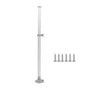 Pied de table réglable haute durabilité pour véhicules récréatifs et applications marines, bureaux temporaires, activités de plein air, économie d'espace