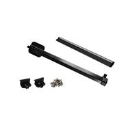 Pied de table réglable télescopique amovible pour camping-car, yachts, bateaux, caravanes, noir, 50 cm, 1 bâton idéal pour une utilisation en extérieur