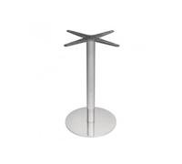 Pied de Table Rond en Acier Inoxydable - - - Inox x680mm