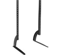 Support TV universel de table pour moniteur et TV standard, de bureau, Pied pour écran, 32-70 pouces, VESA 800x500, jusqu'à 50kg noir G
