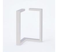 Pied de table Triangle L60 x l36 x HT71 cm blanc mat - MOTTEZ - M516VBC