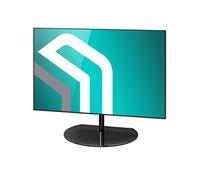 Pied TV Universel 32-65, jusqu'à 35 kg - TV Portable Max VESA 100x100 - 400x400 / Hauteur Réglable, Tournant 360° PT2 Noir