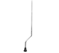 Pied de Tambour Robuste en Acier Inoxydable Noir, Antidérapant | Accessoire Batterie Musique, Facile à Installer Transporter, Équerre Inox, pour Tambour