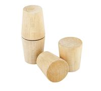 Pied de tiroir ou commode Cylindrique 4 pièces