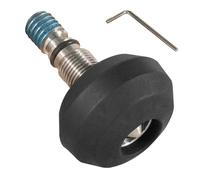 Pied de trépied multifonction à filetage 3/8 avec piques et coussinet antidérapant pour une photographie stable sur l'herbe, le sable ou les surfaces planes