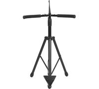 Pied de violoncelle, stabilité tripode, design pliable, noir