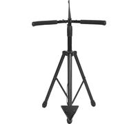 Pied de violoncelle, support stable, design portable, construction durable, noir