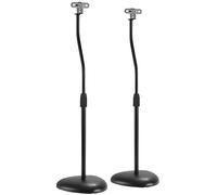 Audizio Hts12 Pied D'enceinte Réglable En Hauteur Lot De 2 - Noir Noir