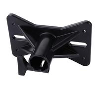 Pied D'enceinte Plateau 35mm en Plastique, Support pour Haut-parleur Noir | Charge Jusqu’à 50kg, Montage Rapide, pour Enceintes Actives et Bibliothèques, Dj et Organisateurs D’événements