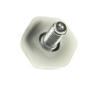PIED M8 H=2.9 CM LISERE 8 MM ROHS POUR LAVE LINGE INDESIT - C00264036