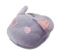 Pied électrique chauffé - 12,6x11.02x4.72 pouces Chaussures de dessins animés USB pour chambre, bureau avec fonction de chauffage doux, chauffe-pied d'hiver pour hommes femme dortoir appartement à l'i