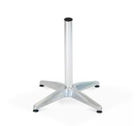 Pied En Aluminium Pour Table Gris