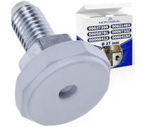 Pied en Caoutchouc pour Machine a Laver Diamètre Base Ø 27 mm Hauteur 36 mm Filetage M10 avec le Code Original 00637399 pour Bosch pour Balay pour Constructa pour Siemens pour Neff - MONTERAL