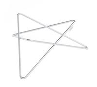 höfats - Pied Bas en étoile Bowl 70 - Pied étoilé en Acier Inoxydable Massif - pour Un Maintien sûr et près du Sol - Construction sans Outil - Accessoires pour Tous Les braseros Bowl 70