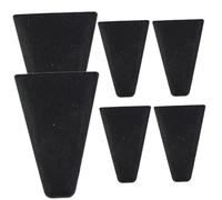 Pied en Silicone, 6pcs Air Fryer Panier en Silicone Pieds pour Augmenter la Hauteur, Pied de Silicone sans Glissement pour Racks de friteaux à air Rond/carré, Porte-friteuse à air Portable accessoi