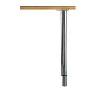 Pied extensible diamètre 60mm réglage 71-110cm chromé - 20.3.1